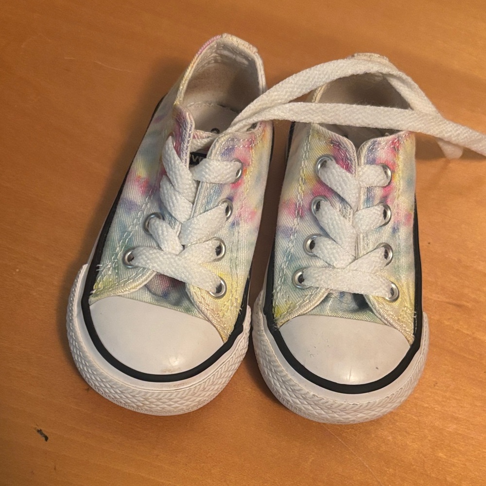 Converse Kids Multicolor Tie-Dye Sneakers